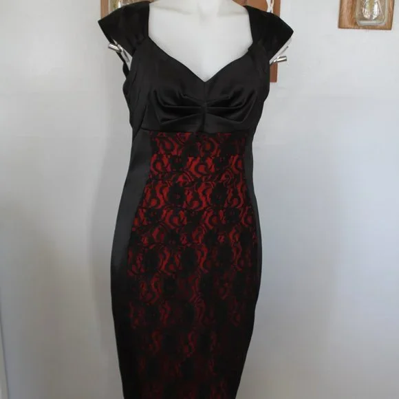 Signature by Sangria | Dresses | Signature By Sangria Black Red Lace Sleeveless Bodycon Dress | Poshmark Signature by Sangria | Dresses | Signature By Sangria Black Red Lace Sleeveless Bodycon Dress | Poshmark